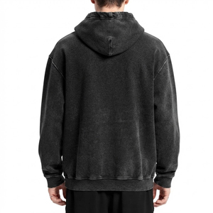 Sudadera con Capucha Personalizada Vintage para Hombre, Estilo Desgastado, de Alta Calidad, para Invierno - Product Image 2