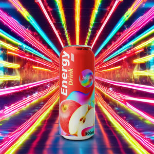 Bebida Energética Sin Azúcar de Marca Privada con Ginseng y Taurina, Baja en Carbohidratos, para Mejorar el Rendimiento, Sabor Natural a Fruta de Ginseng, 250 ml, en Lata de Aluminio - Product Image 6