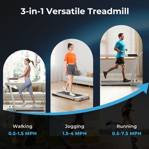 2.25HP Folding <b>Running</b> <b>Machine</b> Portable Treadmill with Table and Speaker Remote - Product Image 5
