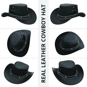 Sombrero de Vaquero Estilo Australiano Vintage de Ala Ancha para Hombre, Marca Advantage Impex, Diseño y Logotipo Personalizados de Primera Calidad - Product Image 4