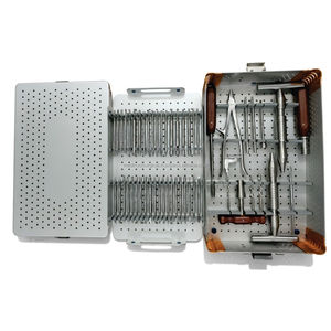 Kit d'extraction de vis cassées Medtrust, extracteur de vis, kit d'instruments chirurgicaux orthopédiques, réutilisable, en acier inoxydable, CE - Product Image 1