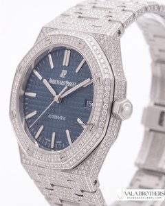 Reloj Audemars Piguet Royal Oak Offshore Cronógrafo con Diamantes, 42 mm, Acero Inoxidable, Octagonal, Analógico, Zafiro, Diseño Antiguo - Product Image 5