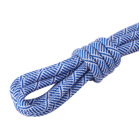Laisse pour chien en corde de nylon/nylon synthétique doublement tressée, réfléchissante, multicolores, qui brille dans le noir, personnalisable