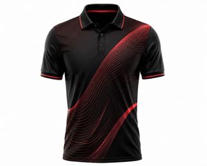 เสื้อเชิ้ตแขนสั้นผู้ชาย ผ้าทอโพลีเอสเตอร์ผสมคอตตอน ระบายอากาศได้ดี แห้งเร็ว สไตล์สปอร์ต ทรงปกติ - Product Image 3
