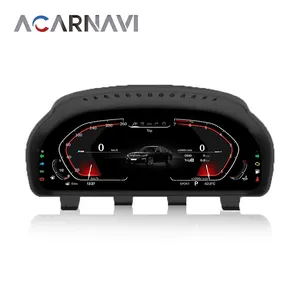 ACAR 12.3 inch Car LCD Dashboard Speedometer Digital Instrument Cluster For Bmw 5 Series F10 6wb Instrument Cluster Hud Full Led