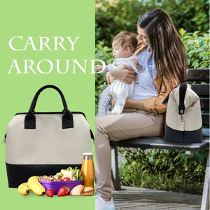 Bolsa Térmica para Almuerzo de Alta Calidad, para Picnic, para Hombres, Mujeres y Niños, para la Escuela y Viajes, Bolsa de Reparto de Comida - Product Image 5