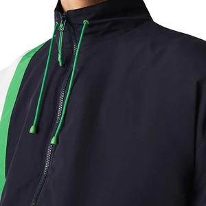 Men's Y2K <b>Star</b> Print Oversized Casual <b>Jacket</b> Stand Collar Woven Fabric Waterproof Eco-Friendly Spring Windbreaker Zipper Closure - Product Image 2
