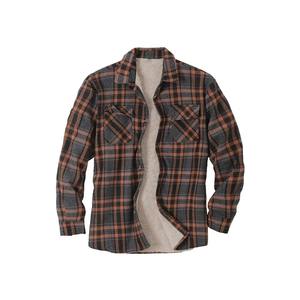 Camisas de Franela a Rayas para Hombre, 100% Algodón Transpirable de Alta Calidad, Tela Suave, Estilo Sostenible, Nueva Colección Antiarrugas, Gran Venta - Product Image 1