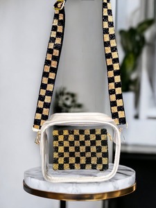 Ensemble de 3 Porte-Monnaie Personnalisables en Coton Fait Main avec Perles et Paillettes, Grande Taille, Fermeture Éclair - Accessoires Élégants et Uniques pour Femmes - Product Image 5