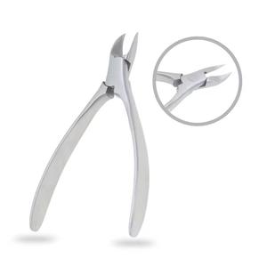 Coupe-ongles professionnel en acier inoxydable, ouverture de mâchoire large de 10,0 mm, lame plate droite, pointe acérée, portable, pour usage adulte sur les doigts - Product Image 1