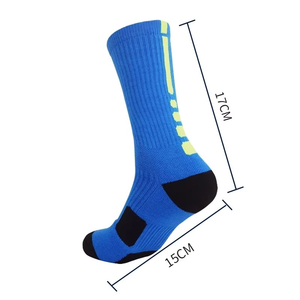 Athletic Crew <b>Socks</b> Solid Color Breathable Knitted for Ice hockey Adults Summer Wear - Product Image 2