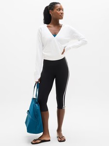 Pull à capuche blanc en molleton tricoté à manches régulières avec poches, coupe classique, respirant, pour femme, vêtement décontracté d'automne, 100 % coton - Product Image 2