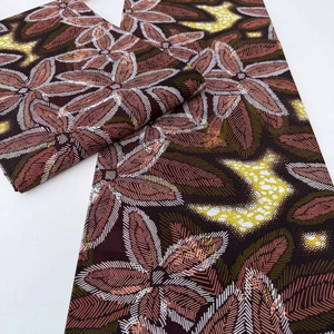 Premium African Wax Print Cotton <b>Fabric</b> Custom Ankara Kitenge for Garment Production Branding Logos Churches NGOs Events Export - Product Image 1