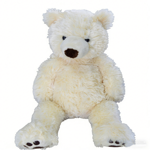 customized Cream Polar Bear Plush Toy 51cm-99cm Soft Stuffed Animal Unisex Gift <b>for</b> Kids Ages 8-13 Years - Product Image 5