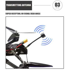 Dron de carreras profesional de 7 pulgadas de la mejor calidad BNF PNP RTF transmisión de vídeo analógica 1,6 W 2,5 W de potencia para UAV de carreras de largo alcance - Product Image 3