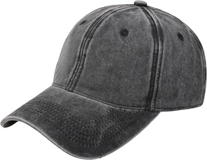 Casquette de baseball brodée personnalisée, 6 panneaux, ajustable, unisexe, en sergé de coton, décontractée, avec logo imprimé sur le devant - Product Image 1