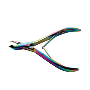 Coupe-cuticules de haute qualité en acier inoxydable, coupe-cuticules portable à mâchoires plates, poignée ergonomique, outil à ongles durable - Product Image 1