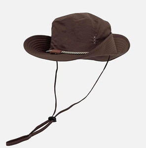High-quality Outdoor Hiking Wide-brimmed Fishing <b>Hat</b> Fisherman's <b>Hat</b> Customized With Windproof Rope <b>Bucket</b> <b>Hat</b> - Product Image 4