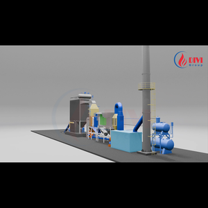 Chaudière à vapeur industrielle à tube d'eau à tambour unique, à haute efficacité, alimentée à la biomasse, type CFB - Product Image 4