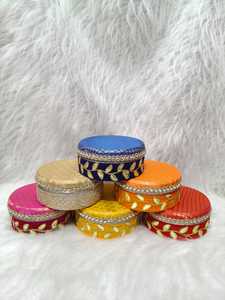 กล่องลูกอมลดาดูทำมือประดับด้วยลูกปัดโกต้า - Product Image 3