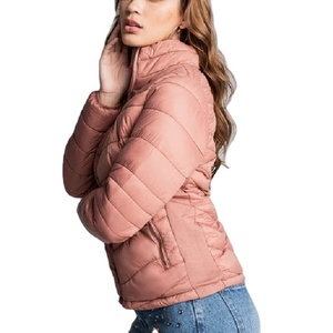 Hiver Rembourrage Capuche Femme Imperméable Chaud Softshell Bomber Jacket Sportswear Doublure en coton Broderie BD - Product Image 1