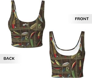 Haut de sport Fishing Bra, coupe confortable, conçu pour la pêche en plein air et les mouvements quotidiens - Product Image 4