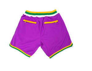 Shorts en maille respirante à séchage rapide, écologiques et de haute qualité, personnalisables, entrejambe de 5 pouces, poches zippées, couleur unie, décontractés, en polyester, pour hommes et unisexe - Product Image 6