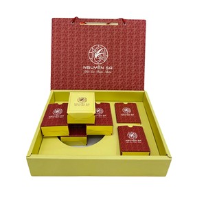 Boîte rigide de cadeau de nid d'oiseau d'impression de logo personnalisé de qualité supérieure emballage en carton de papier recyclable écologique rigidité durable - Product Image 6