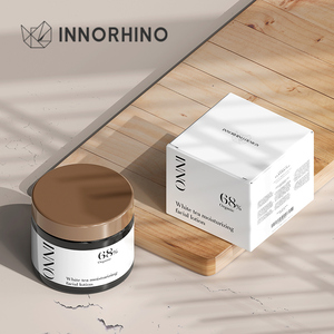 Bpa-miễn phí cho rõ ràng lọ nhựa với an toàn có nắp đậy airless container thực phẩm cho bán lẻ và bán buôn cung cấp - Product Image 2