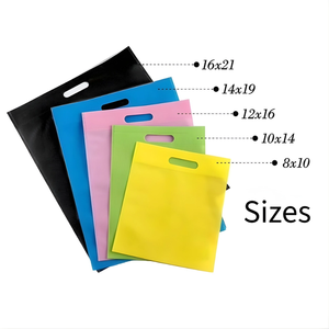 Custom Non Woven Shopping <b>Bags</b> With Die Cut Handle <b>Large</b> Size For Advertising Your Logo Print - Product Image 6