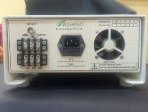 Système de buse de pulvérisation ultrasonique 60 kHz à structure en titane avec raccord de flux d'air pour unité de revêtement de film de laboratoire - Product Image 5