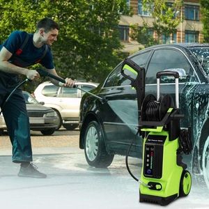 110V High Pressure Cleaner 3800PSI 102A 1800W Green with 110V3800PSI a Green High Pressure Cleaner of 1800W - Product Image 4