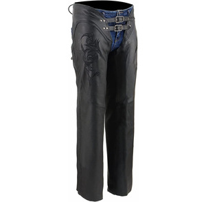 Samroz - Pantalones de cuero negro para mujer, de talle bajo, con doble hebilla y bolsillos profundos en la cadera, para todas las estaciones - Product Image 3