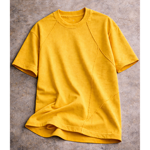 Camiseta Extra Grande de Algodón y Elastano de 220 GSM, Logotipo Personalizado, Fabricante de Ropa de Marca Privada OEM, India - Product Image 6
