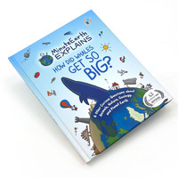 Services d'impression de livres à couverture rigide personnalisés pour de beaux livres comiques pour enfants Carton ondulé Carton duplex Panneau papier journal