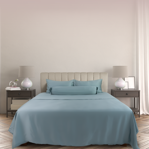 Venta caliente 100% poliéster conejo piel sintética esponjoso juego de cama fábrica al por mayor funda nórdica cálida y juego de sábanas de felpa - Product Image 3