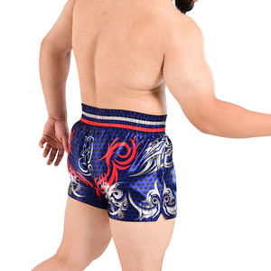 Nouveaux shorts de combat Muay Thai/Kick Boxing personnalisés de qualité supérieure, imprimés, respirants, à séchage rapide, 100% polyester, différents - Product Image 4
