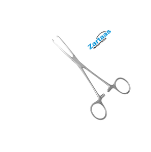 Pinces à tissus manuelles Allis en acier inoxydable de haute qualité, 19 cm, 5x6 dents, instruments chirurgicaux - Product Image 4