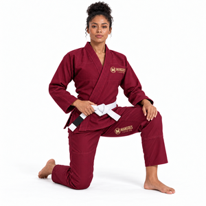 Adult Unisex BJJ Gi with Anti-Bacterial Moisture-Wicking Fabric Preshrunk Kimono & Ripstop Pants for Academy Training - Product Image 2