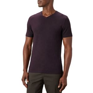 T-shirt classique en coton pour hommes, manches courtes, col rond, tissu doux et respirant, couleur et logo personnalisés, commandes acceptées, vente en gros - Product Image 1