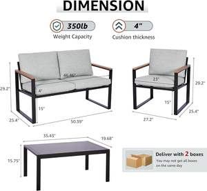 Mobilier d'extérieur Homall pour les hôtels, les cafés, les maisons d'hôtes et les patios commerciaux - Product Image 1