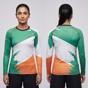 Spain Custom Long Sleeve Soccer Jersey Sublimation <b>Compression</b> <b>Shirt</b> Rugby Football Training T-<b>Shirt</b> Wholesale Australia OEM/ODM - Product Image 5