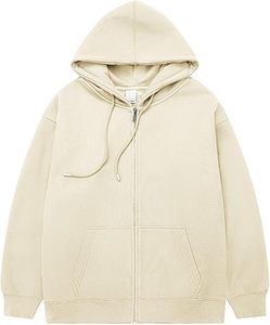 Plain Color Zipped Hoodies for Men Fashion Hoodie Sweatshirt Extra Large Custom Logo Print Unisex - Product Image 1
