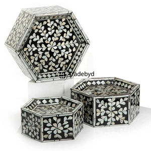 ฐานวางเค้กฝังกระดูกแบบช่างฝีมือสุดหรูสำหรับเสิร์ฟขนมหวาน ตกแต่งสวยงาม โดย Tradebyd - Product Image 2