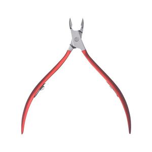 Pince à cuticules professionnelle Morje en acier inoxydable rouge avec large ouverture de mâchoire, durable et portable - Product Image 1