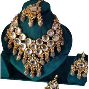 Nuevos Diseños de Moda, Juego de Joyería de Lujo de Acero Inoxidable para Boda, 4 Piezas, Colores y Logotipo Personalizados, Collar y Aretes - Product Image 1