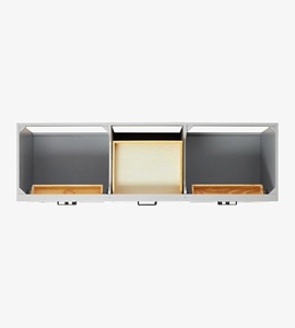 Meuble-lavabo de salle de bain sur mesure Timothy 72 pouces, double vasque, 9 options de finition, directement de l'usine au Vietnam - Product Image 6