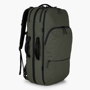 Bolsa de Lona Unisex de 40-55L con Cierre de Cordón, para Gimnasio, Viajes, Casual, Color Gris Sólido, Asa Suave, Resistente, Bolsa de Fitness - Product Image 2