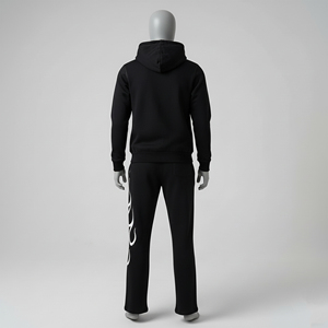 Survêtements de sport pour hommes de haute qualité, style tendance, 100% coton polyester, poids lourd, motif uni - Product Image 4