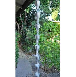 Chaîne de pluie décorative simple de qualité export pour la maison, créant un mouvement d'eau élégant avec une chaîne de pluie artisanale - Product Image 1